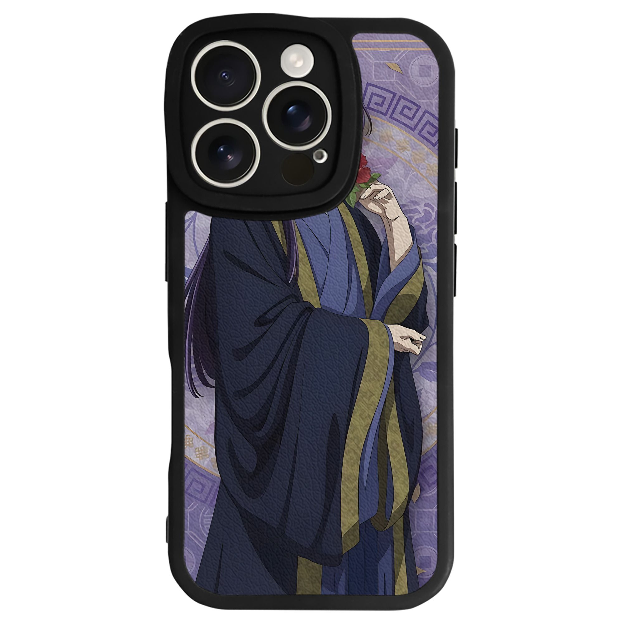 （画像用） 薬屋のひとりごと The Apothecary Diaries 【iPhone 16シリーズ対応】シリコンスマホケース（レザー調） 材質：シリコン